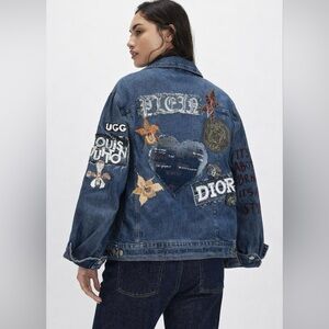 “It’s not about brands, it’s about style “ jeans jacket